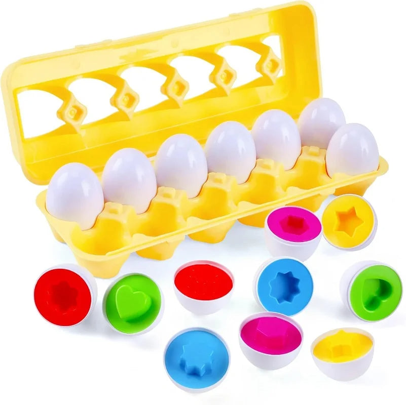 Matching Eggs Montessori Toys