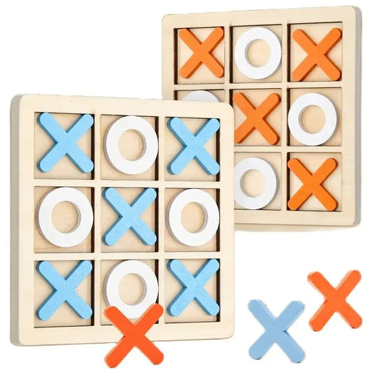 Montessori Wooden Mini Chess Puzzle