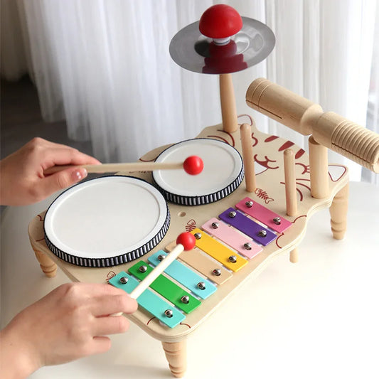 Wooden Music Toy Table
