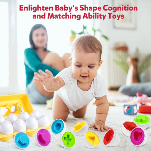 Matching Eggs Montessori Toys