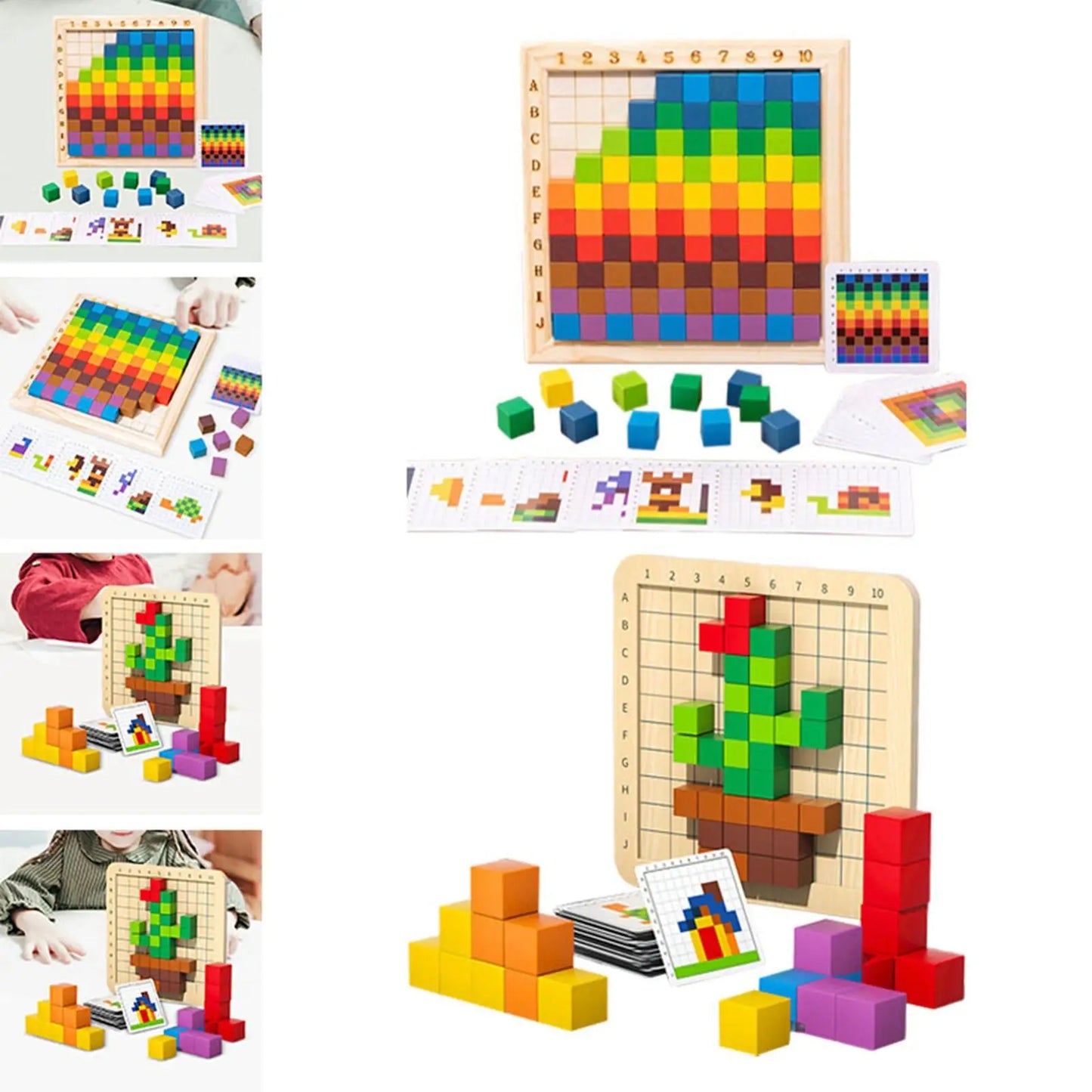 Colorful Counting Cubes