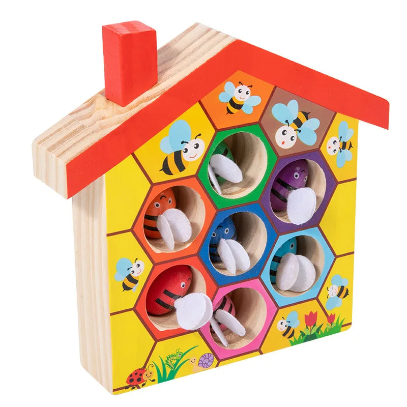 Wooden Bee House