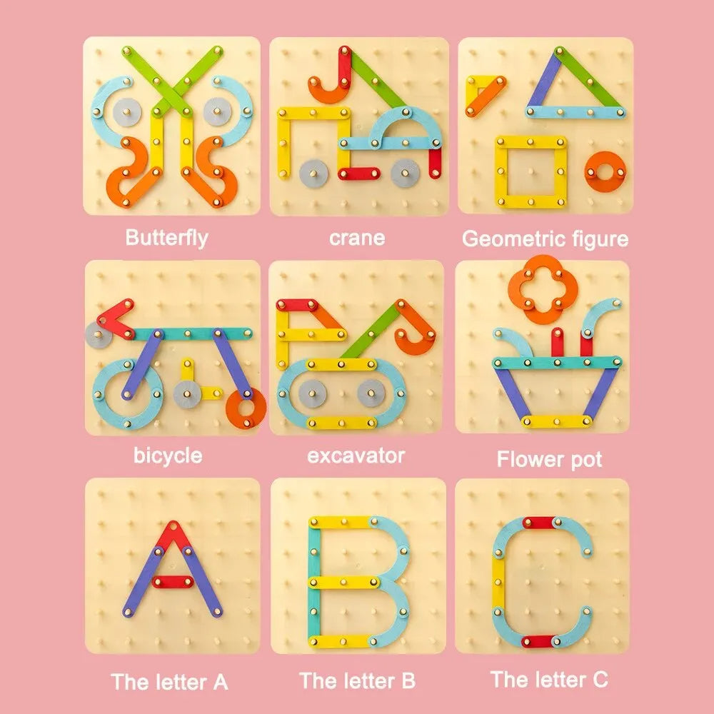 Creative Puzzle Blocks for Toddlers