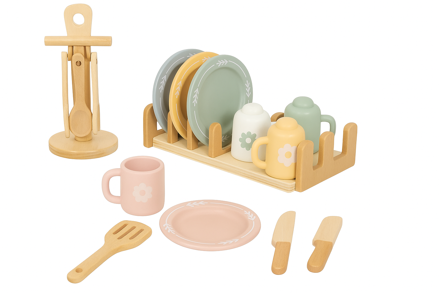 Wooden Dessert Stand