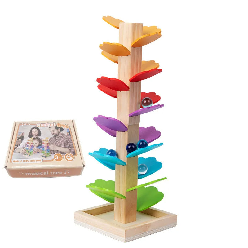 Musical Tree Marble Ball Run