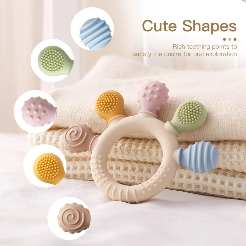 Silicone Teether Ring