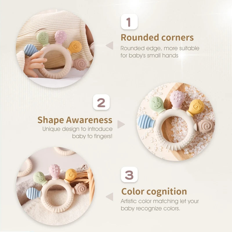 Silicone Teether Ring