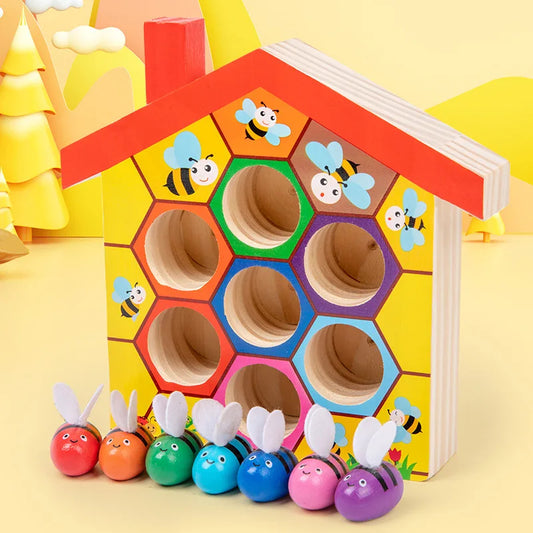 Wooden Bee House
