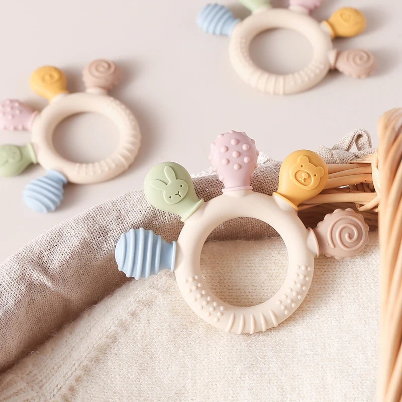 Silicone Teether Ring