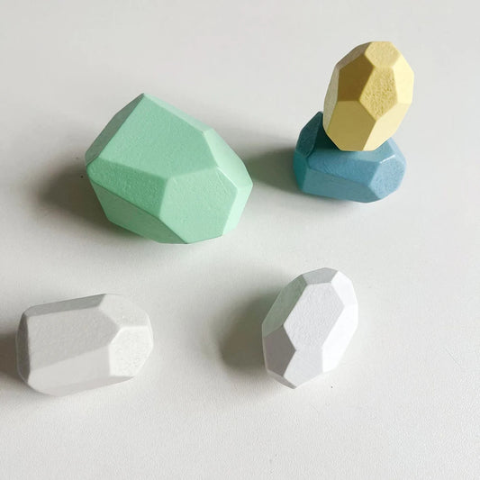 Montessori Wooden Stacking Stones
