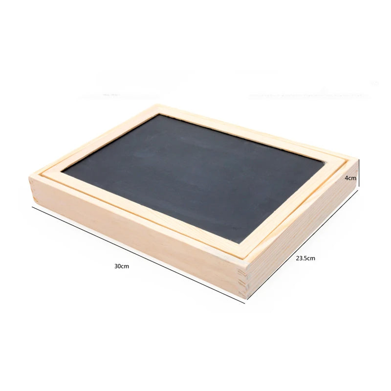 Wooden Multifunctional Puzzle & Magnetic Drawing Board