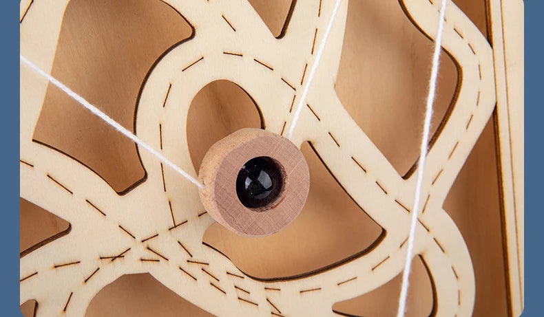 Pirate Marbles Wooden Maze Game