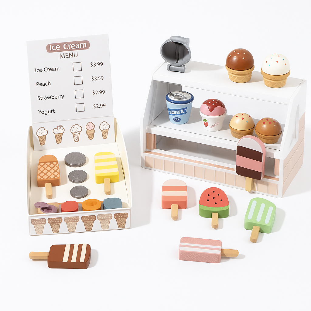 Ice Cream Counter Playset