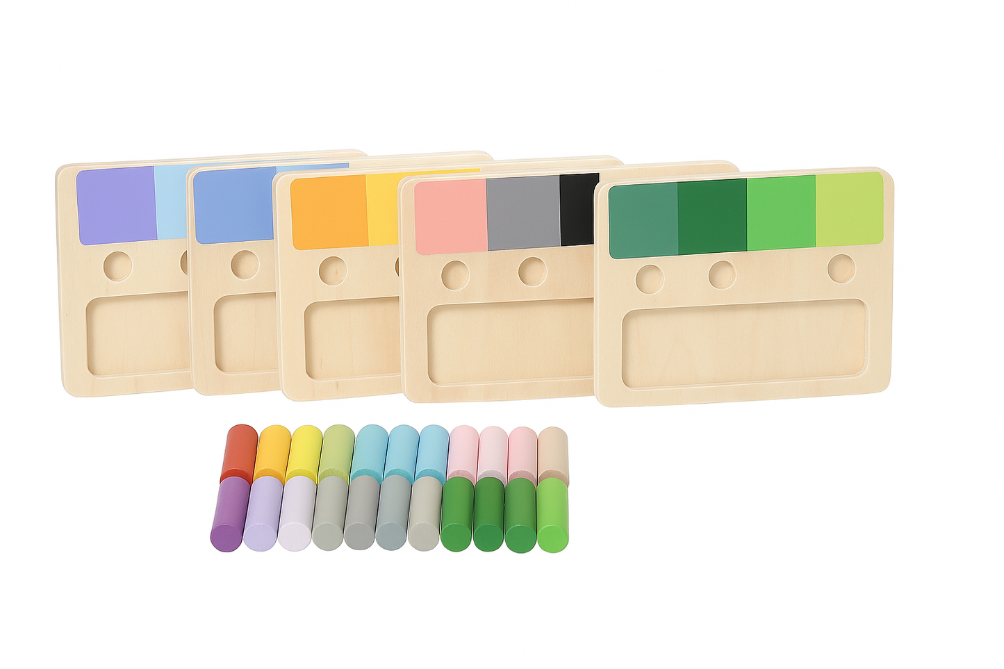 24-Color Cognitive Toy