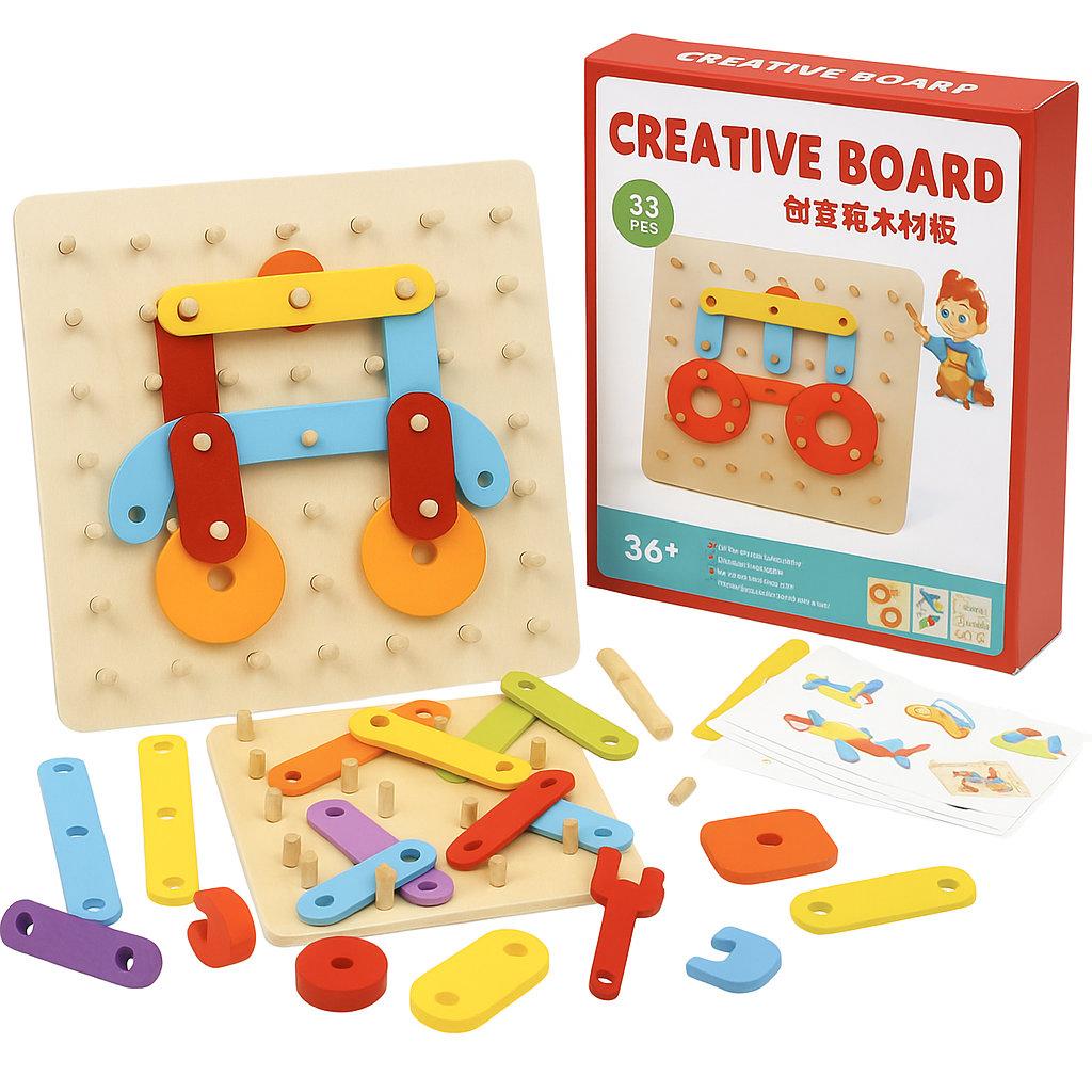 Creative Puzzle Blocks for Toddlers