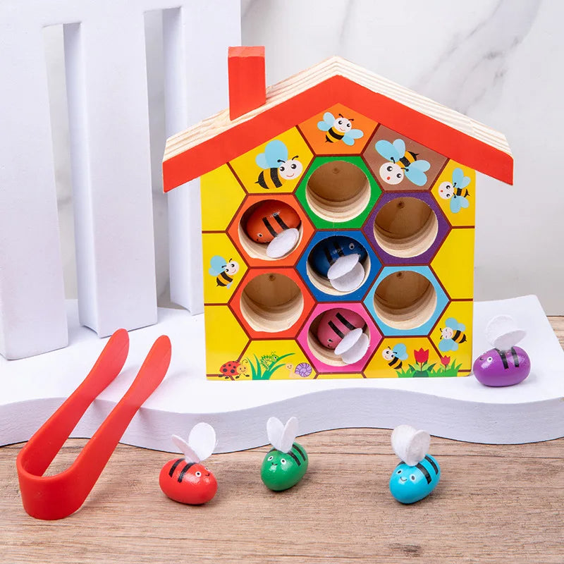 Wooden Bee House